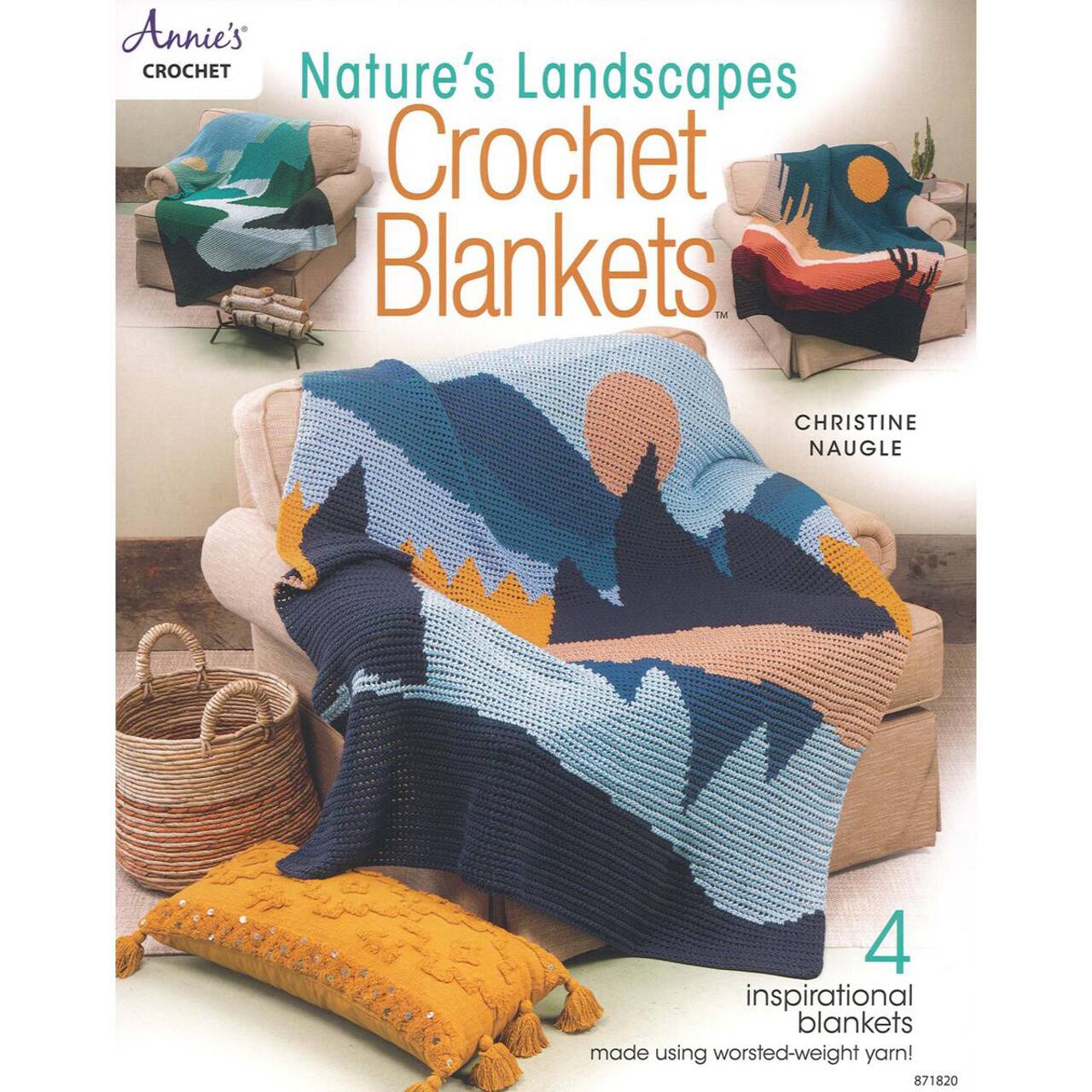 Annie's Nature's Landscapes Crochet Blankets Book